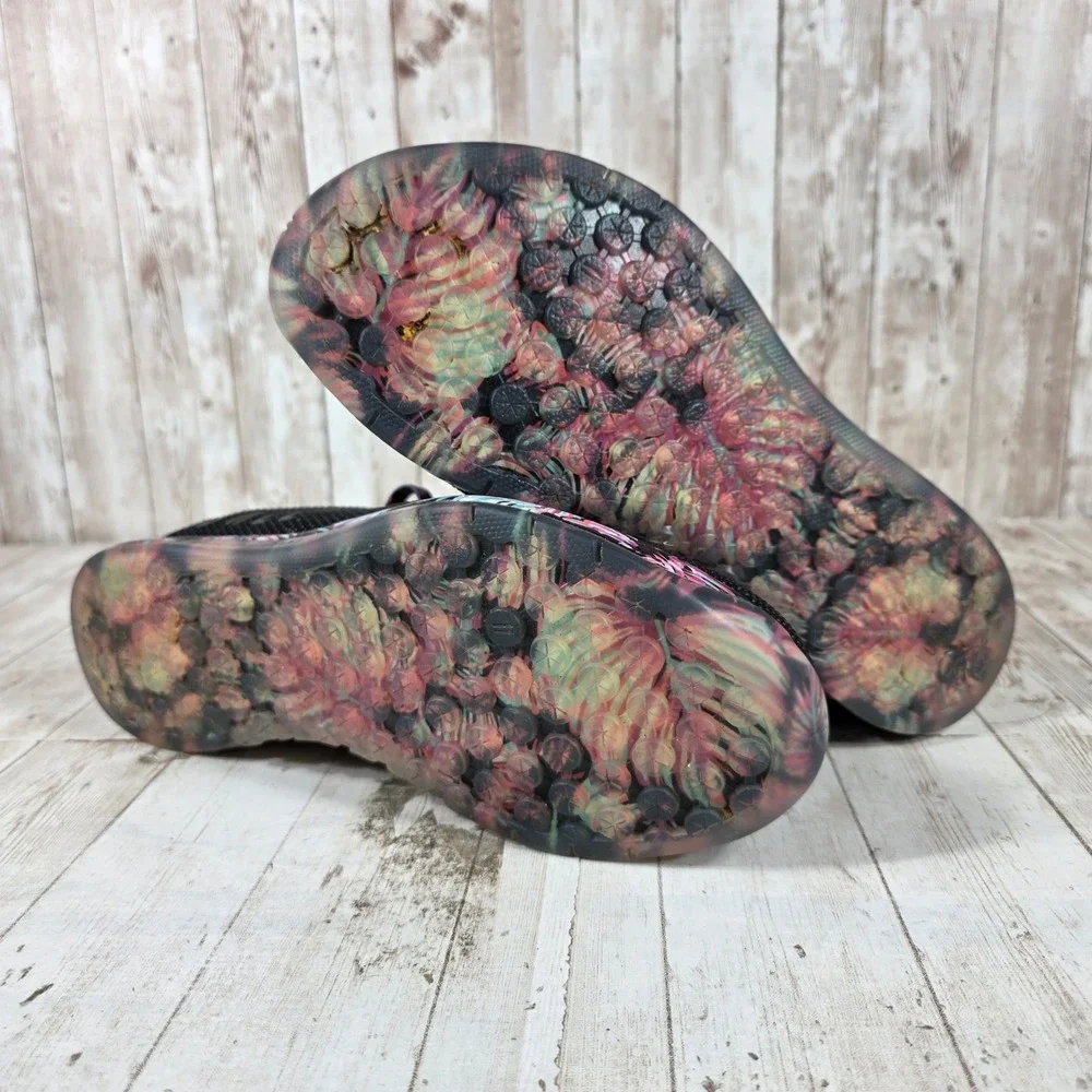 NOBULL Black Tropical SuperFabric Trainer Sneakers Womens 10 Mens 8.5
